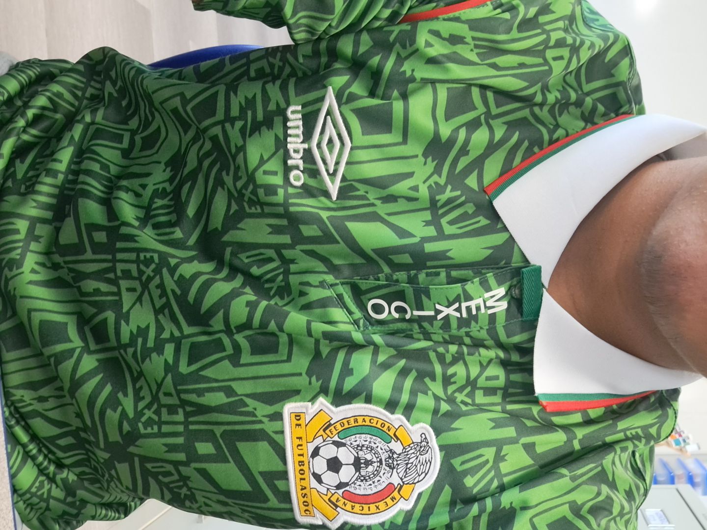 Retro 1994 Mexico Home Soccer Jersey photo review