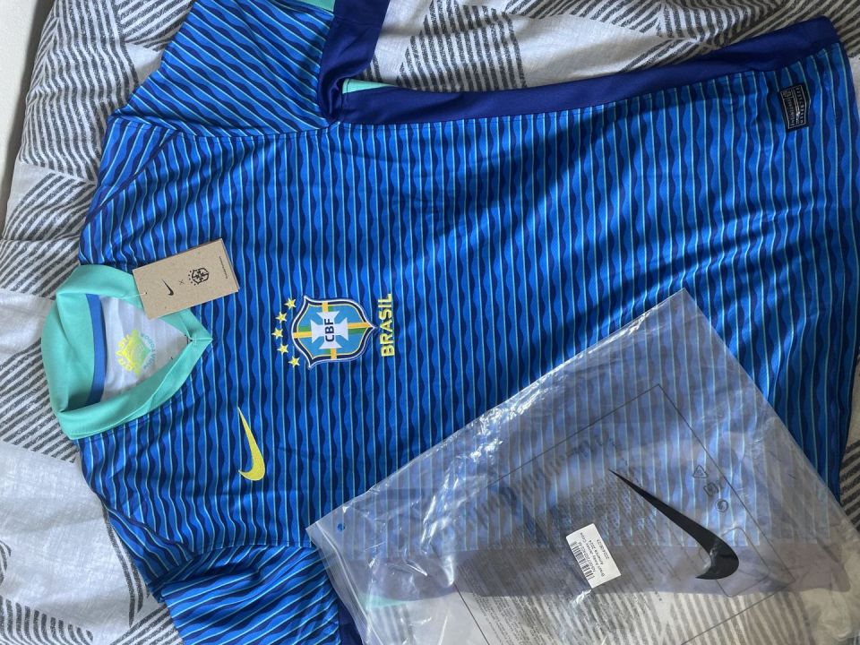 Brazil Away Soccer Jersey Copa America 2024 photo review