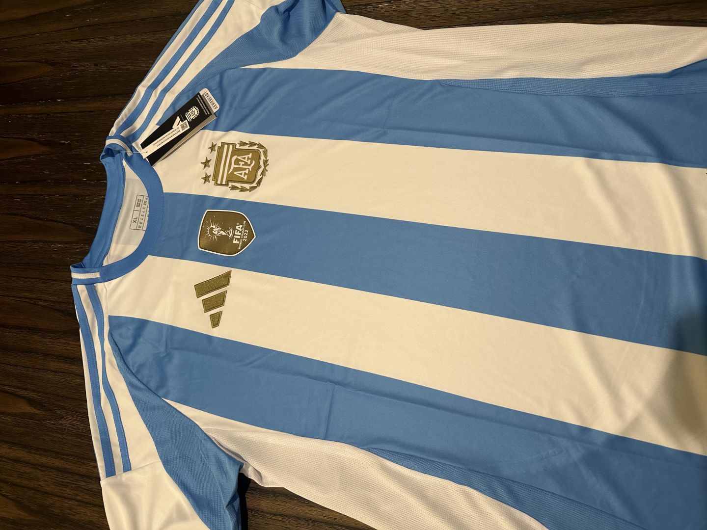 Argentina Home Soccer Jersey 2024 photo review