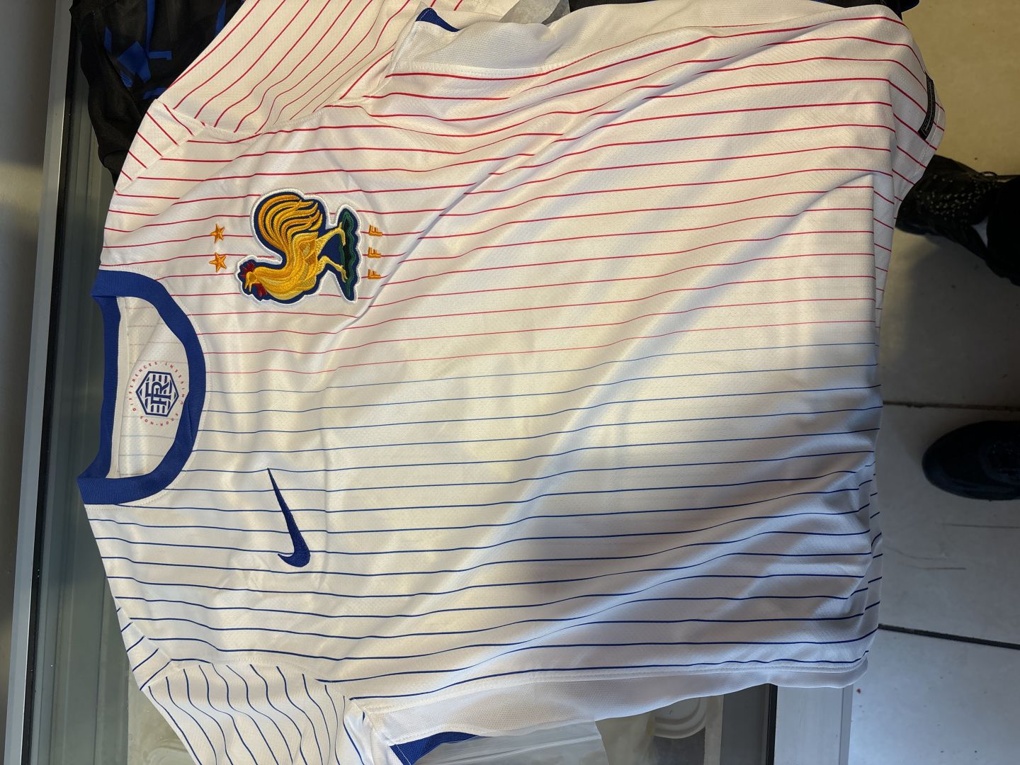 France Away Soccer Jersey Euro 2024 photo review