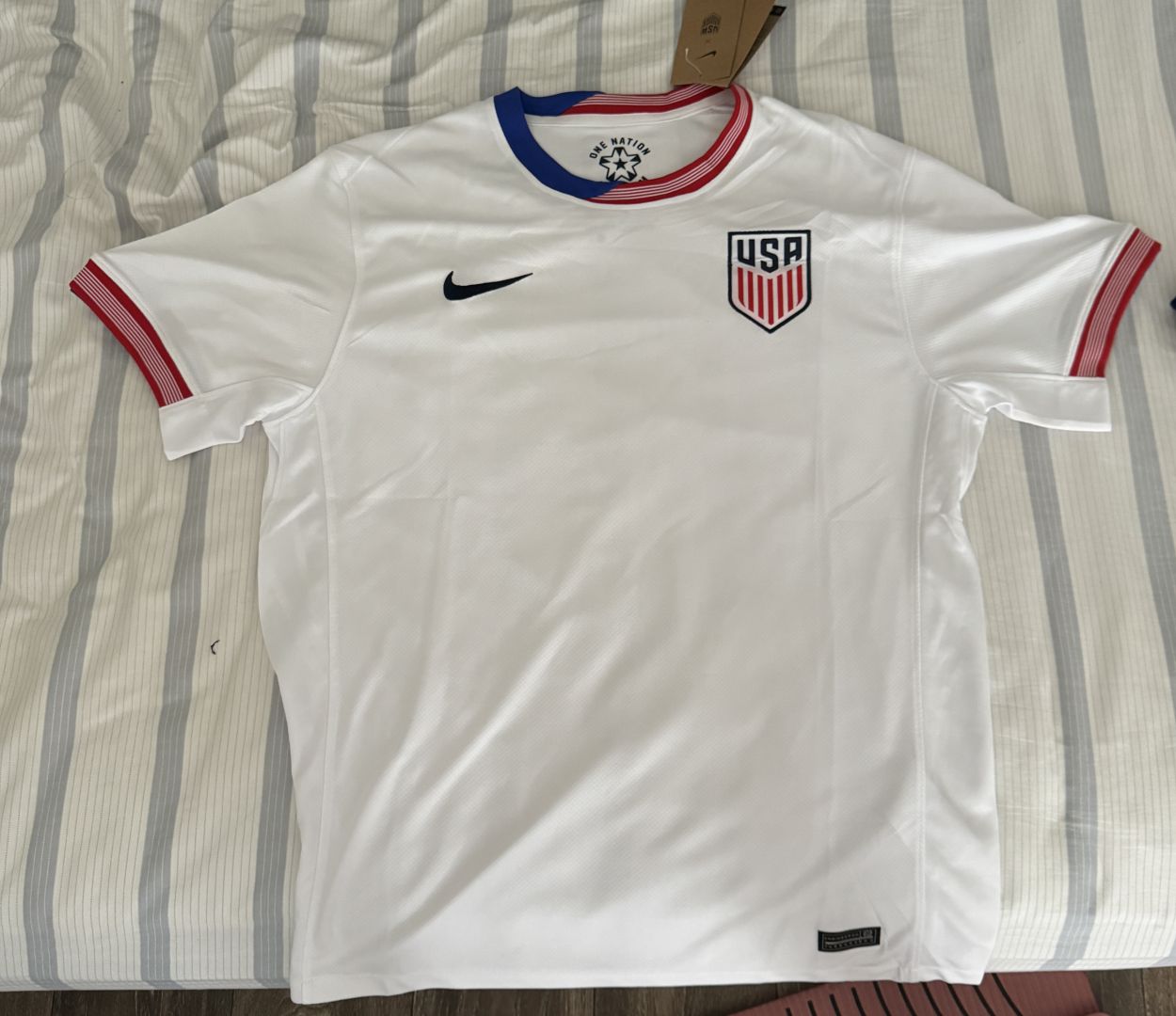 USA Home Soccer Jersey Copa America 2024 photo review